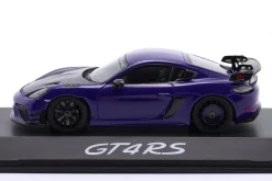 Porsche 718 Cayman GT4 RS (982) Manthey Kit 2024 ultraviolett 1:43 Spark