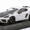 Porsche 718 (982) Cayman GT4 RS 2021 weiß / schwarze Felgen 1:43 Minichamps