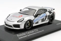 Porsche Cayman GT4 Sondermodell Spielwarenmesse Nürnberg 2017 1:43 Minichamps