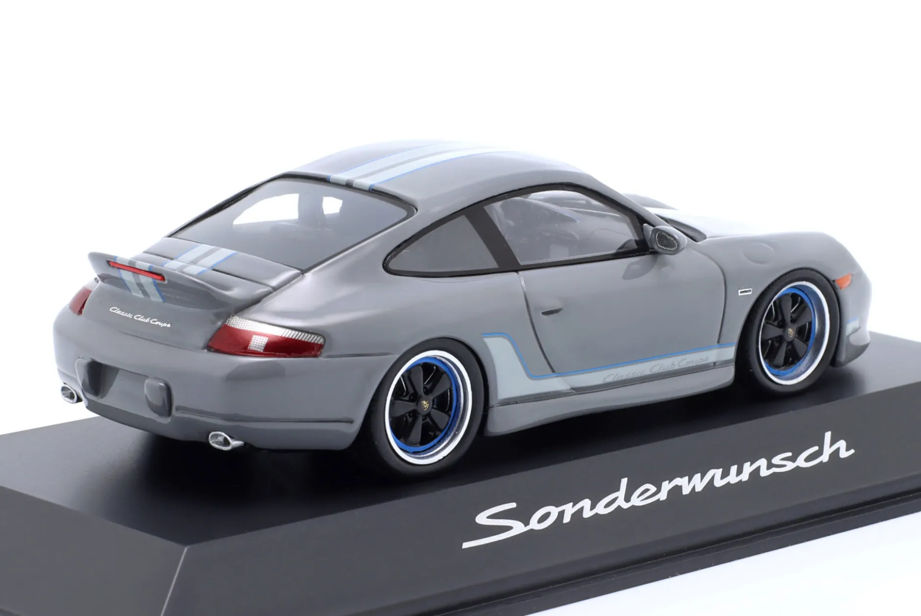 Porsche 911 (996) Classic Club Coupe 2022 sportgrau metallic 1:43 Spark