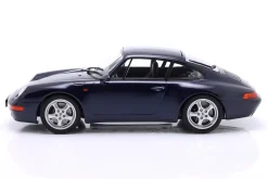 Porsche 911 (993) Coupe Baujahr 1993 irisblau metallic 1:18 Minichamps