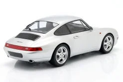 Porsche 911 (993) Coupe Baujahr 1993 silber 1:18 Minichamps