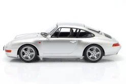 Porsche 911 (993) Coupe Baujahr 1993 silber 1:18 Minichamps