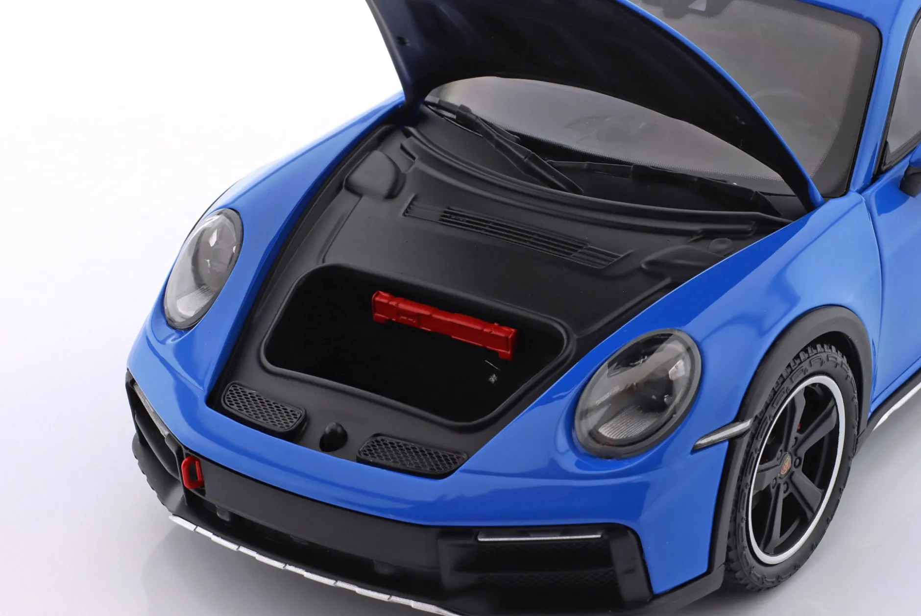 Porsche 911 (992) Dakar Baujahr 2022 blau 1:18 Minichamps