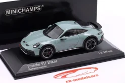 Porsche 911 Dakar Baujahr 2022 shadegrün metallic 1:43 Minichamps