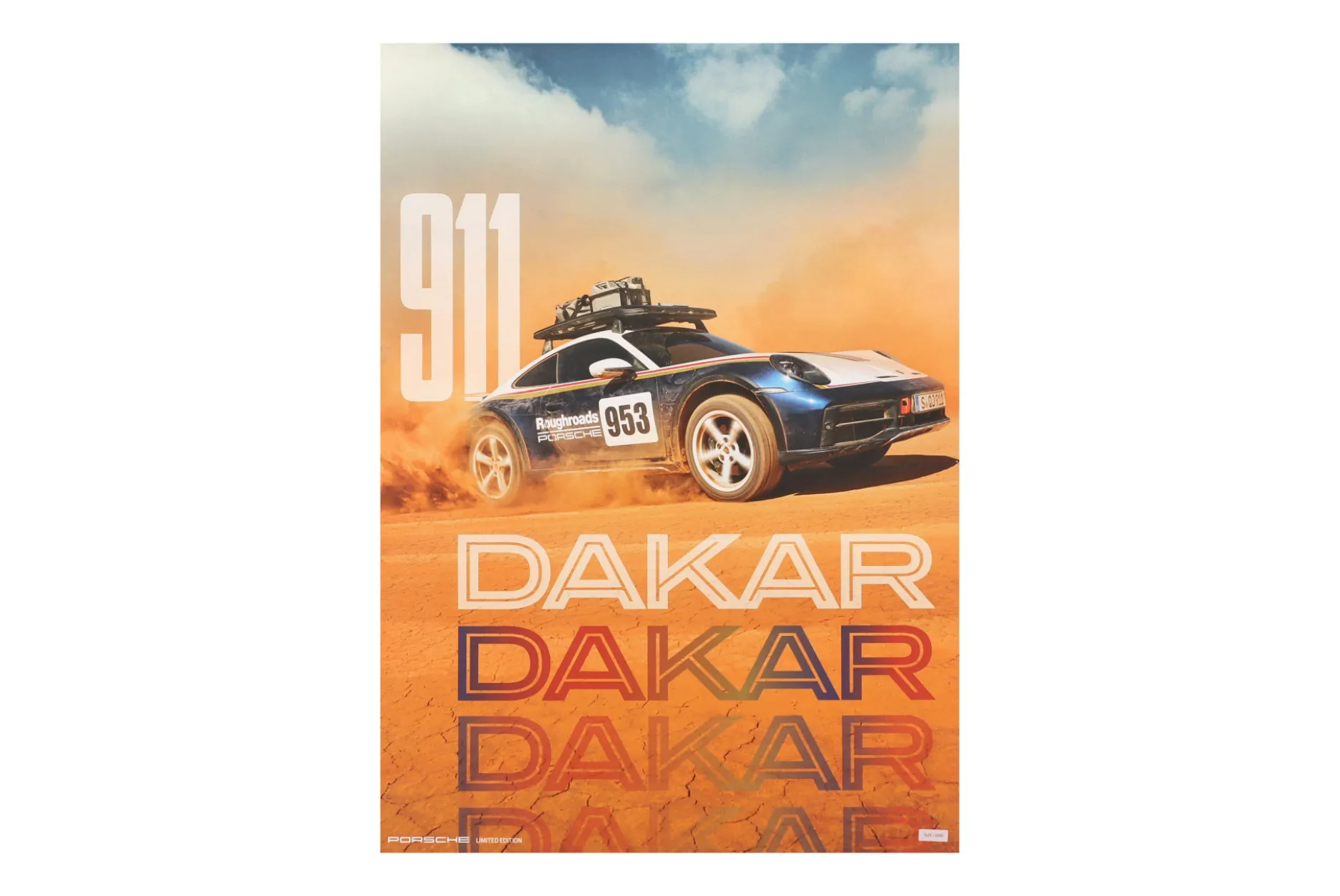 Porsche 911 Dakar Poster Set (3x 50x70 cm)
