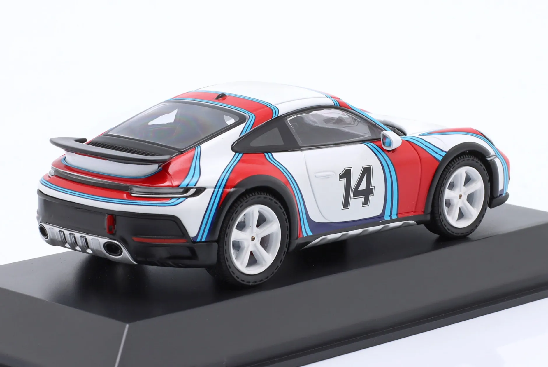 Porsche 911 (992) Dakar #14 Rallye 1978 Martini Design 1:43 Spark