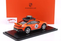 Porsche 911 (992) Dakar RED58 Special 1:18 Spark