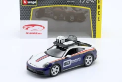 Porsche 911 (992) Dakar #953 Roughroads Rallye Design Paket 1:24 Bburago