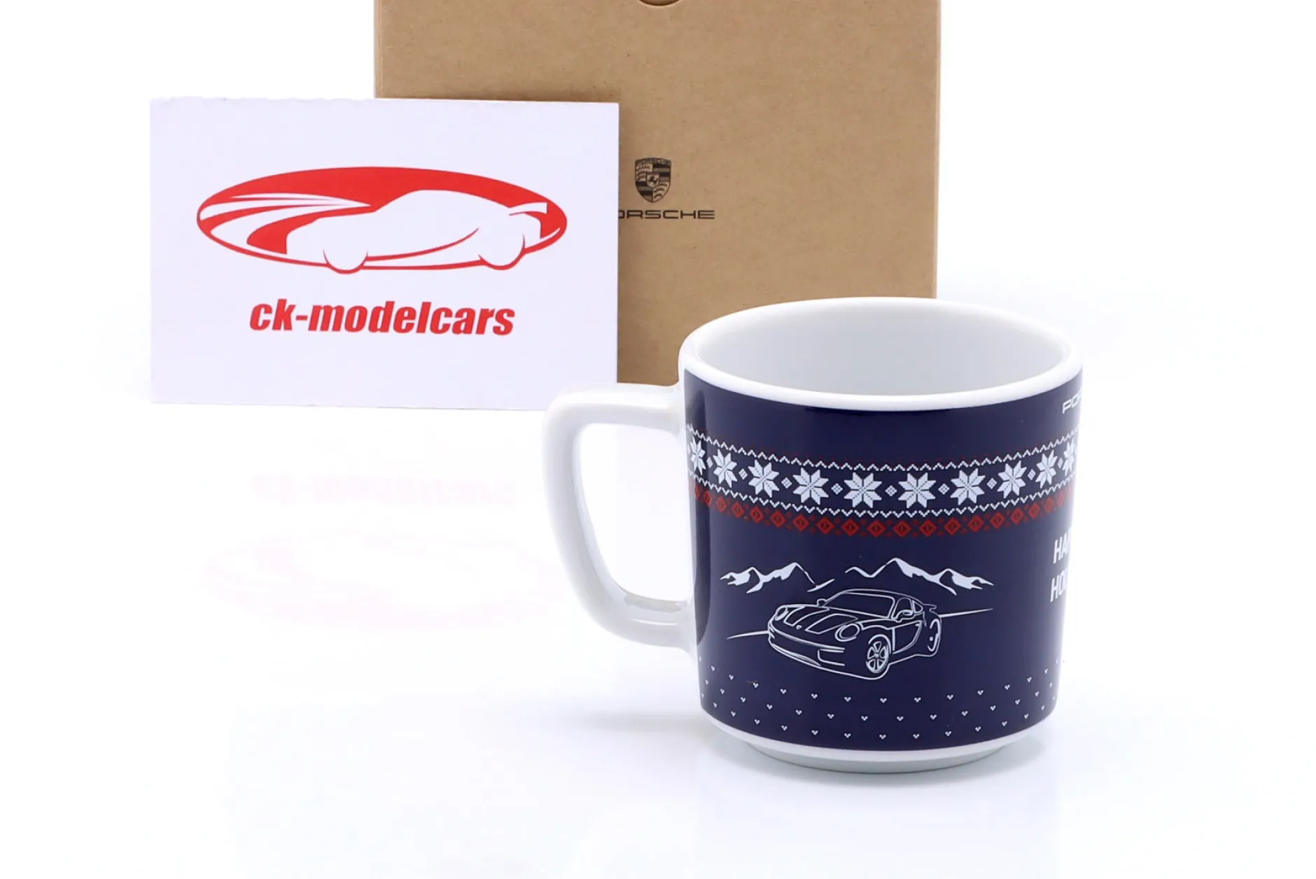 Porsche Espressotasse Sammlertasse Nr. 2 / Weihnachtsedition
