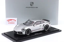 Porsche 911 First Turbo Sonderwunsch Remastered (992) silber 1:18 Spark