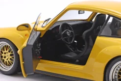 Porsche 911 (993) GT2 Baujahr 1996 gelb / BBS Felgen 1:12 KK-Scale