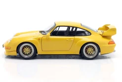 Porsche 911 (993) GT2 Baujahr 1996 gelb / BBS Felgen 1:12 KK-Scale