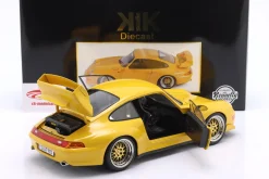 Porsche 911 (993) GT2 Baujahr 1996 gelb / BBS Felgen 1:12 KK-Scale