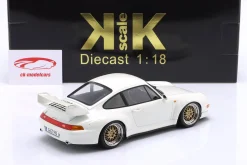 Porsche 911 (993) GT2 Baujahr 1996 Grand Prix weiß / BBS Reifen 1:18 KK-Scale