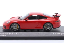 Porsche 911 (991) GT3 Baujahr 2017 rot 1:43 Minichamps