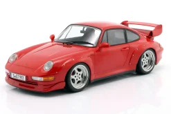 Porsche 911 (993) GT2 Baujahr 1996 rot / Speedline Felgen 1:18 KK-Scale