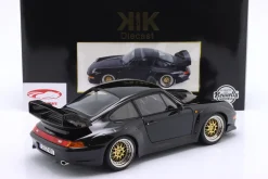 Porsche 911 (993) GT2 Baujahr 1996 schwarz / BBS Felgen 1:12 KK-Scale