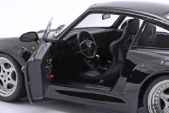 Porsche 911 (993) GT2 Baujahr 1996 schwarz / Speedline Felgen 1:12 KK-Scale