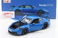 Porsche 911 (992) GT3 Baujahr 2022 shark blue 1:18 Maisto