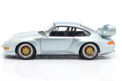 Porsche 911 (993) GT2 Baujahr 1996 silber / BBS Felgen 1:12 KK-Scale
