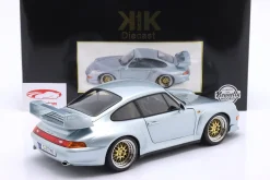 Porsche 911 (993) GT2 Baujahr 1996 silber / BBS Felgen 1:12 KK-Scale