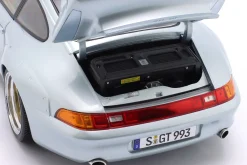 Porsche 911 (993) GT2 Baujahr 1996 silber / BBS Felgen 1:12 KK-Scale