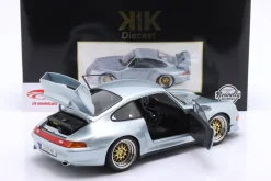Porsche 911 (993) GT2 Baujahr 1996 silber / BBS Felgen 1:12 KK-Scale