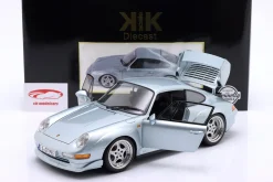 Porsche 911 (993) GT2 Baujahr 1996 silber / Speedline Felgen 1:12 KK-Scale
