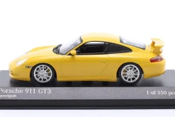 Porsche 911 GT3 Baujahr 2003 speedgelb 1:43 Minichamps