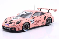 Porsche 911 GT3 Cup #90 2nd Brands Hatch Porsche Carrera Cup GB 2023 Malin 1:18 Ixo