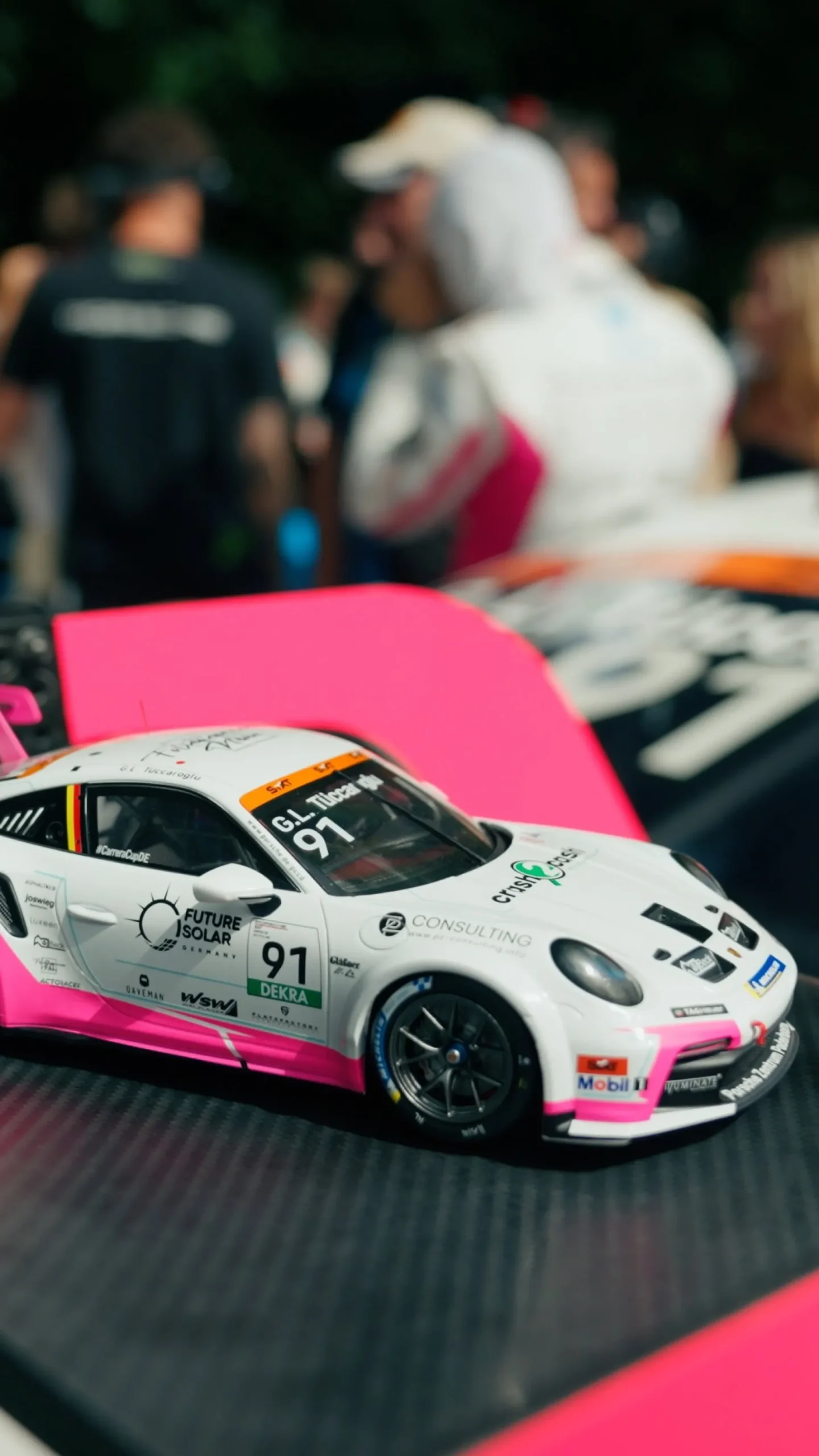 Porsche 911 GT3 Cup #91 Porsche Carrera Cup Deutschland 2025 G. Tüccaroglu 1:18 Ixo