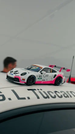 Porsche 911 GT3 Cup #91 Porsche Carrera Cup Deutschland 2025 G. Tüccaroglu 1:18 Ixo
