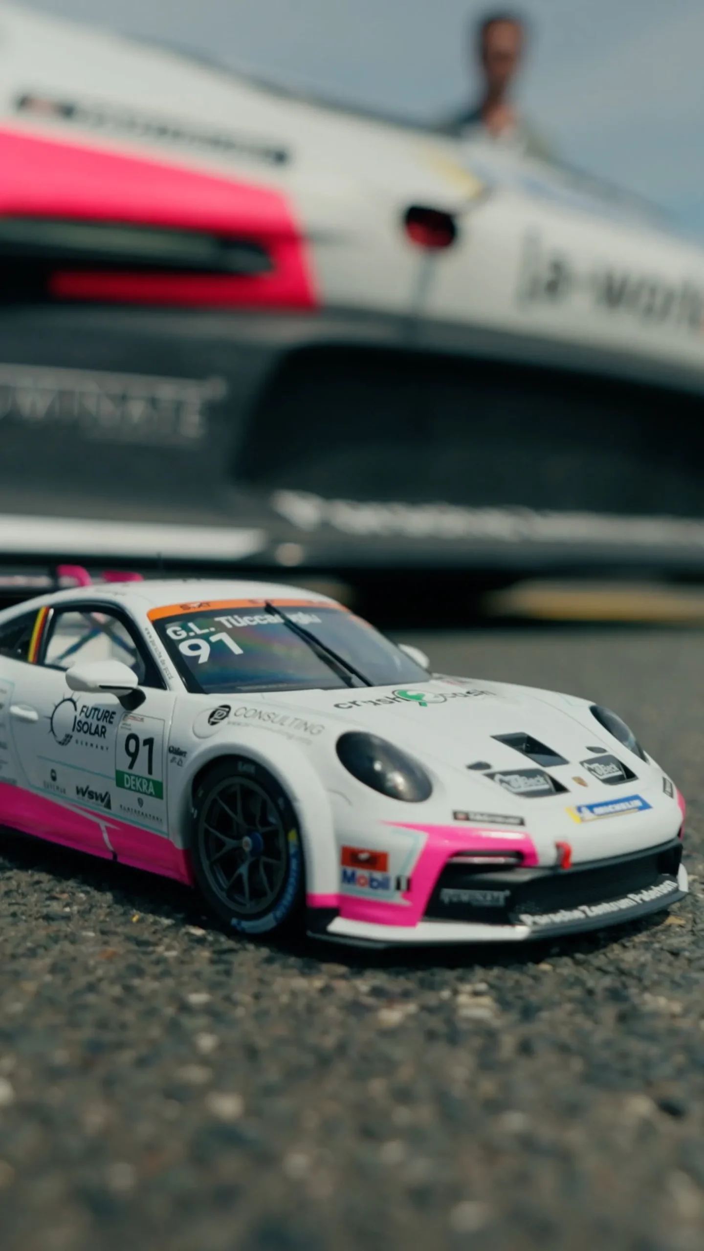 Porsche 911 GT3 Cup #91 Porsche Carrera Cup Deutschland 2025 G. Tüccaroglu 1:18 Ixo