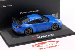 Porsche 911 (992) GT3 Manthey Kit 2024 sharkblue 1:43 Spark
