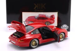 Porsche 911 (993) GT2 mit BBS Felgen Baujahr 1996 rot 1:12 KK-Scale