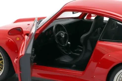 Porsche 911 (993) GT2 mit BBS Felgen Baujahr 1996 rot 1:12 KK-Scale
