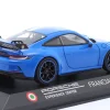 Porsche 911 (992) GT3 PEC Baujahr 2021 sharkblue / weiß 1:43 Minichamps