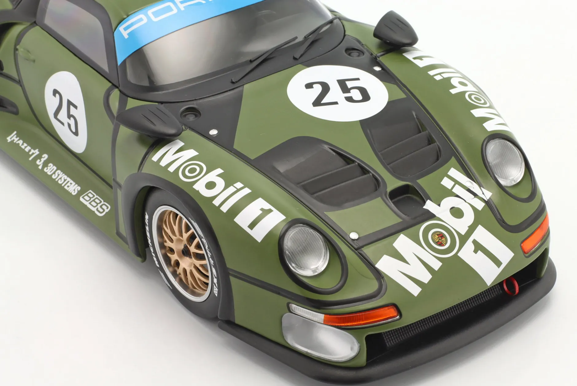 Porsche 911 GT1 #25 Prequalifying 24h LeMans 1996 Stuck, Wollek, Boutsen 1:18 WERK83
