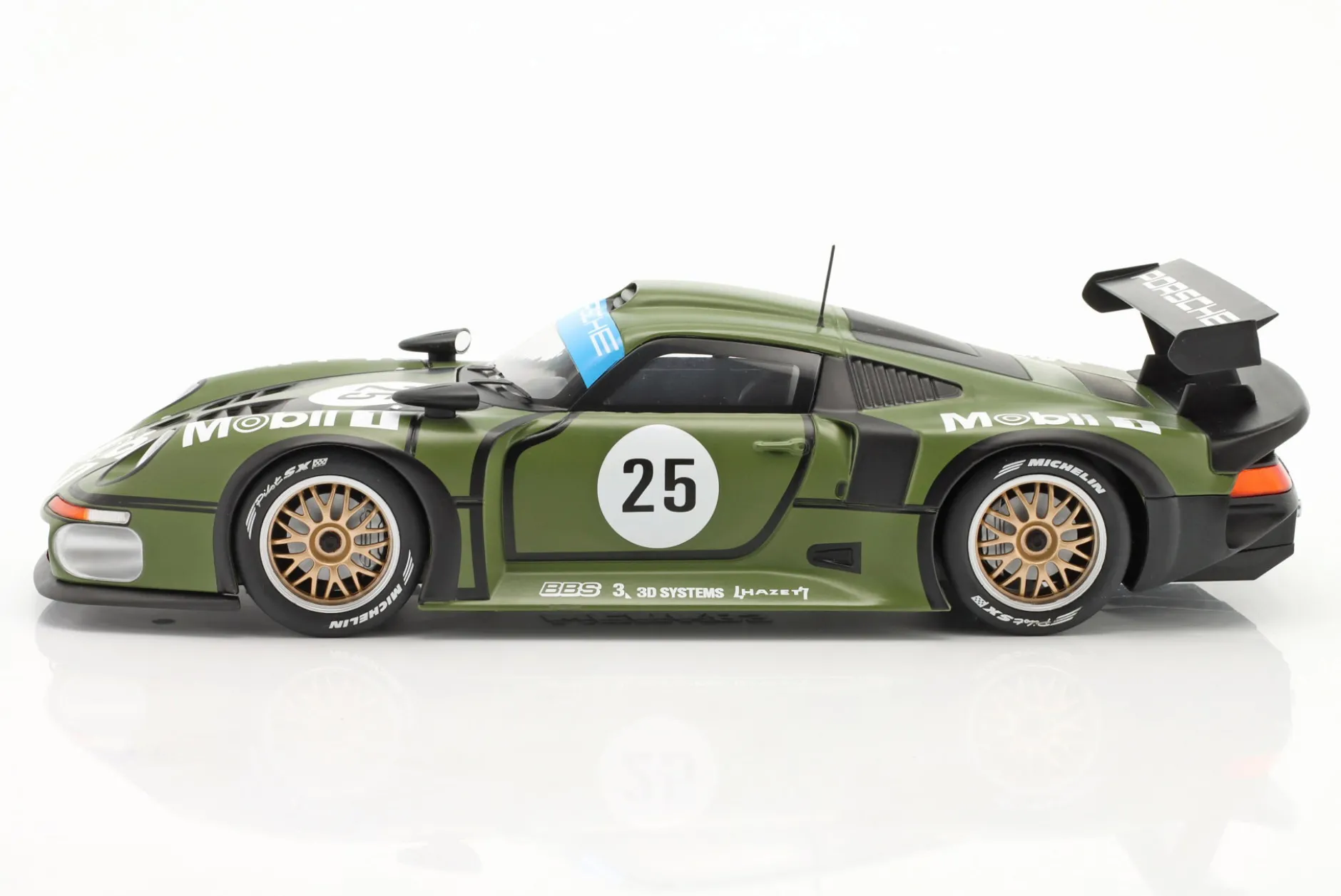 Porsche 911 GT1 #25 Prequalifying 24h LeMans 1996 Stuck, Wollek, Boutsen 1:18 WERK83