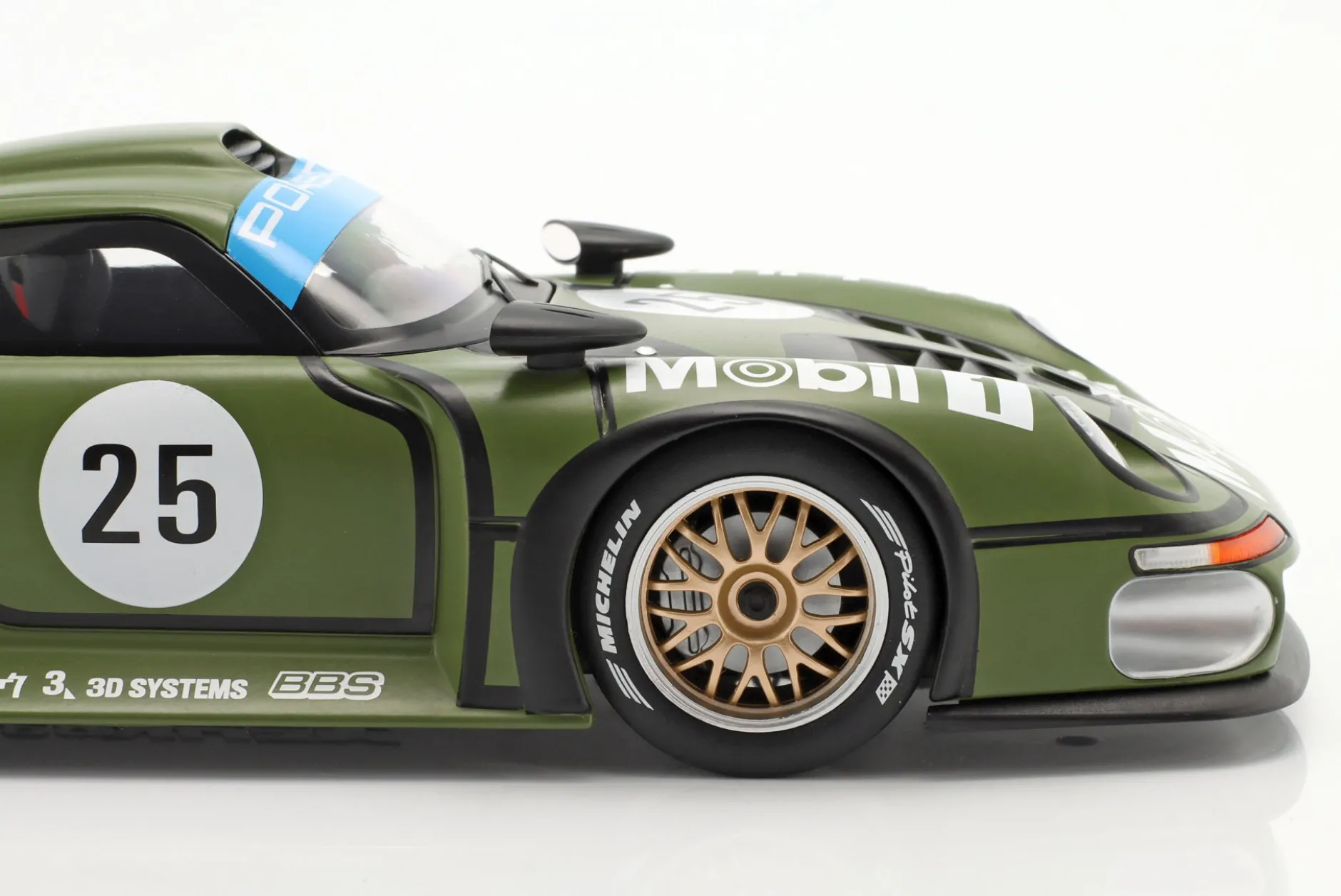 Porsche 911 GT1 #25 Prequalifying 24h LeMans 1996 Stuck, Wollek, Boutsen 1:18 WERK83
