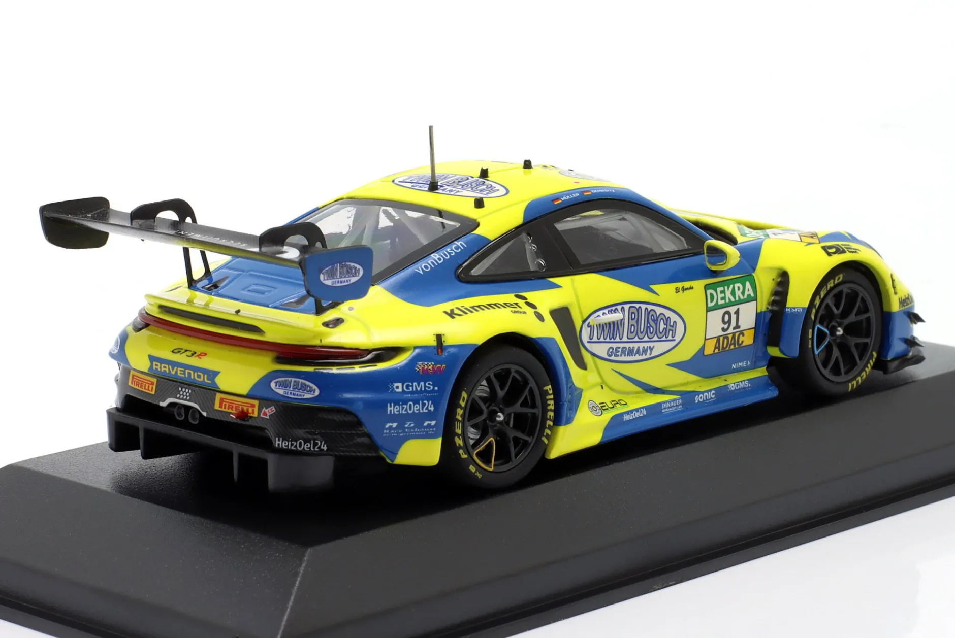 Porsche 911 GT3 R #91 ADAC GT Masters 2023 Gehrsitz, Müller 1:43 Minichamps