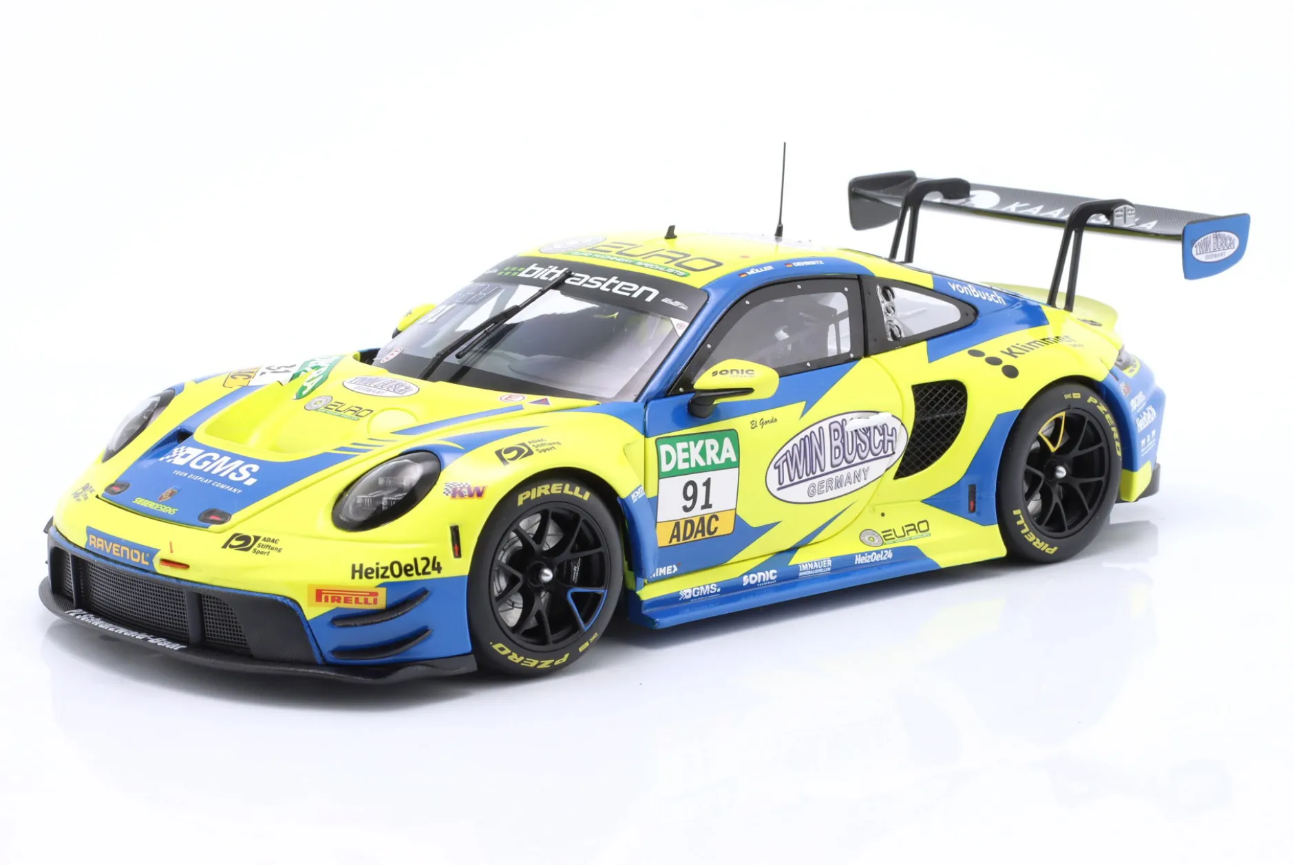 Porsche 911 GT3 R #91 ADAC GT Masters 2023 Gehrsitz, Müller 1:18 Minichamps
