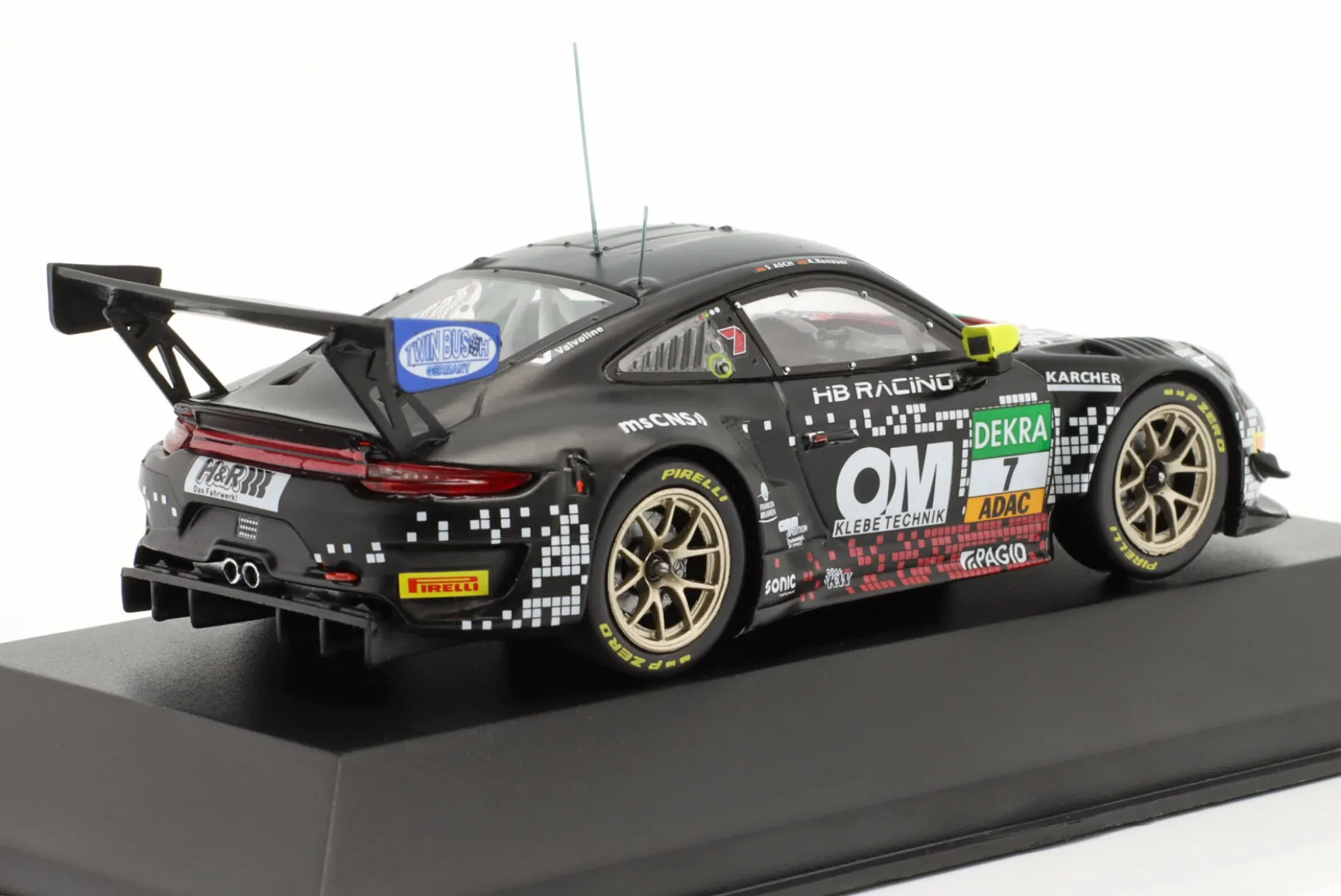 Porsche 911 GT3 R #7 ADAC GT-Masters 2020 Herberth Motorsport 1:43 Ixo