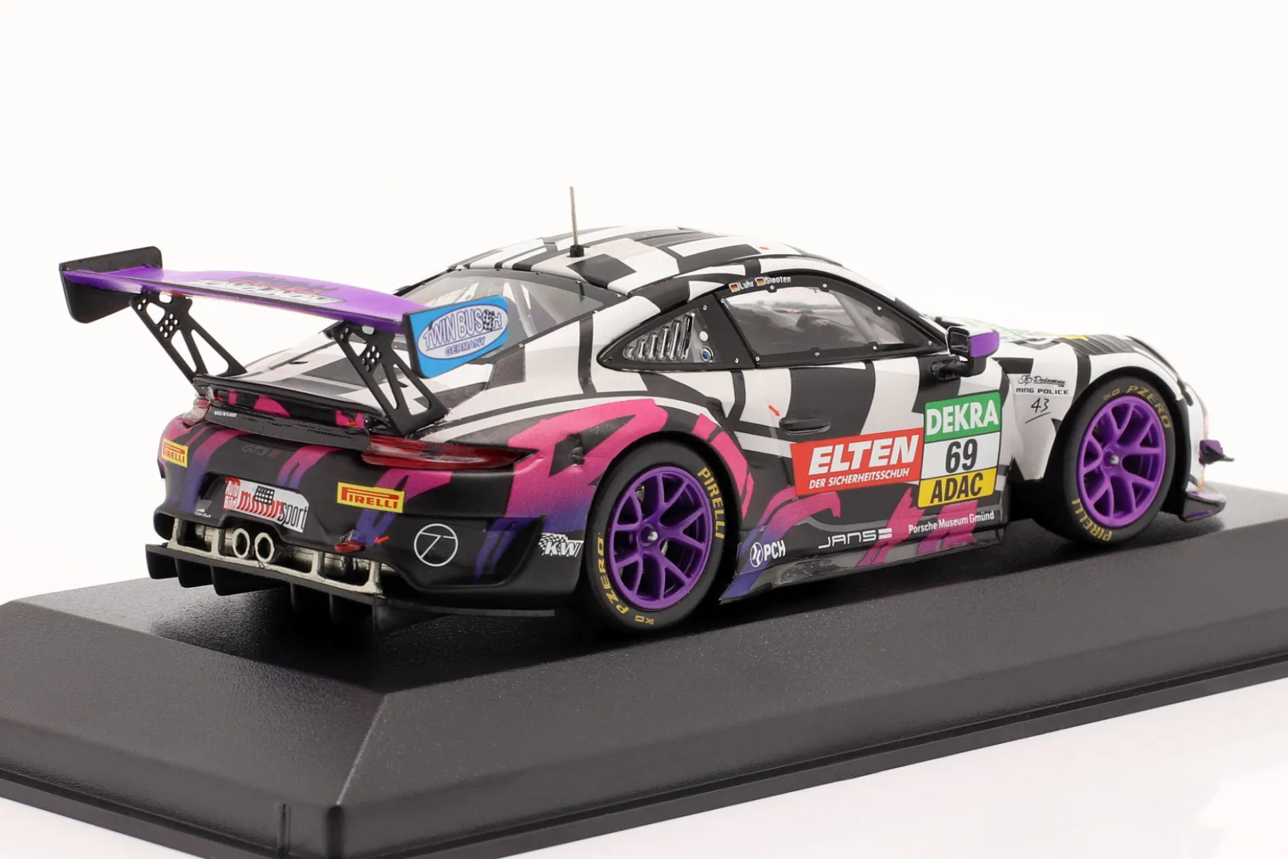 Porsche 911 GT3 R #69 ADAC GT Masters 2019 Iron Force 1:43 Minichamps