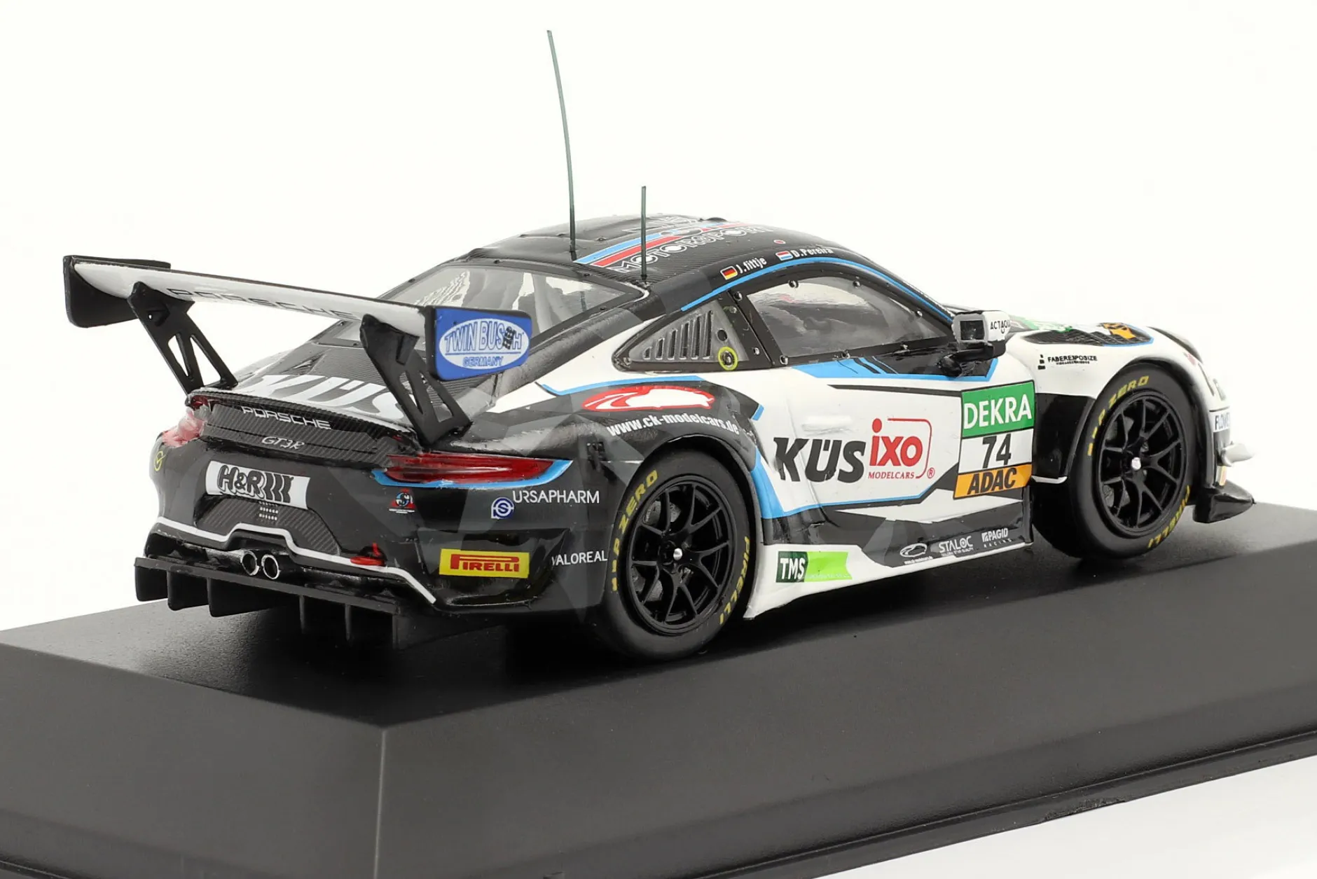 Porsche 911 GT3 R #74 ADAC GT Masters 2021 KÜS Team75 Bernhard 1:43 Ixo