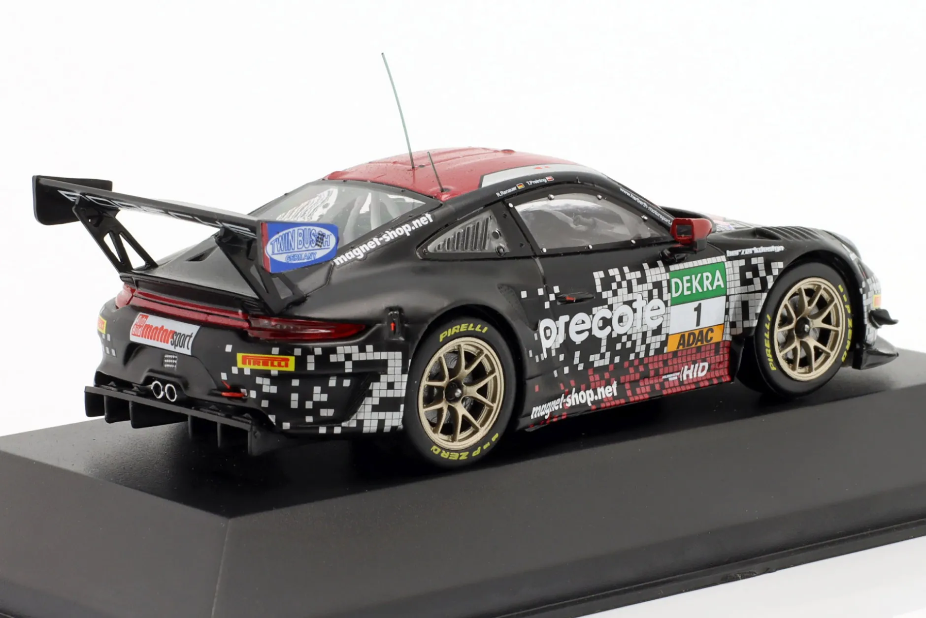 Porsche 911 GT3 R #1 ADAC GT Masters 2019 Renauer, Preining 1:43 Ixo