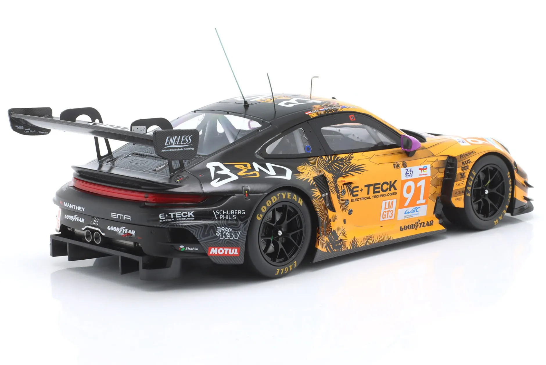 Porsche 911 GT3 R #91 Class Winner 24h LeMans 2024 Lietz, Schuring, Shahin 1:18 Ixo