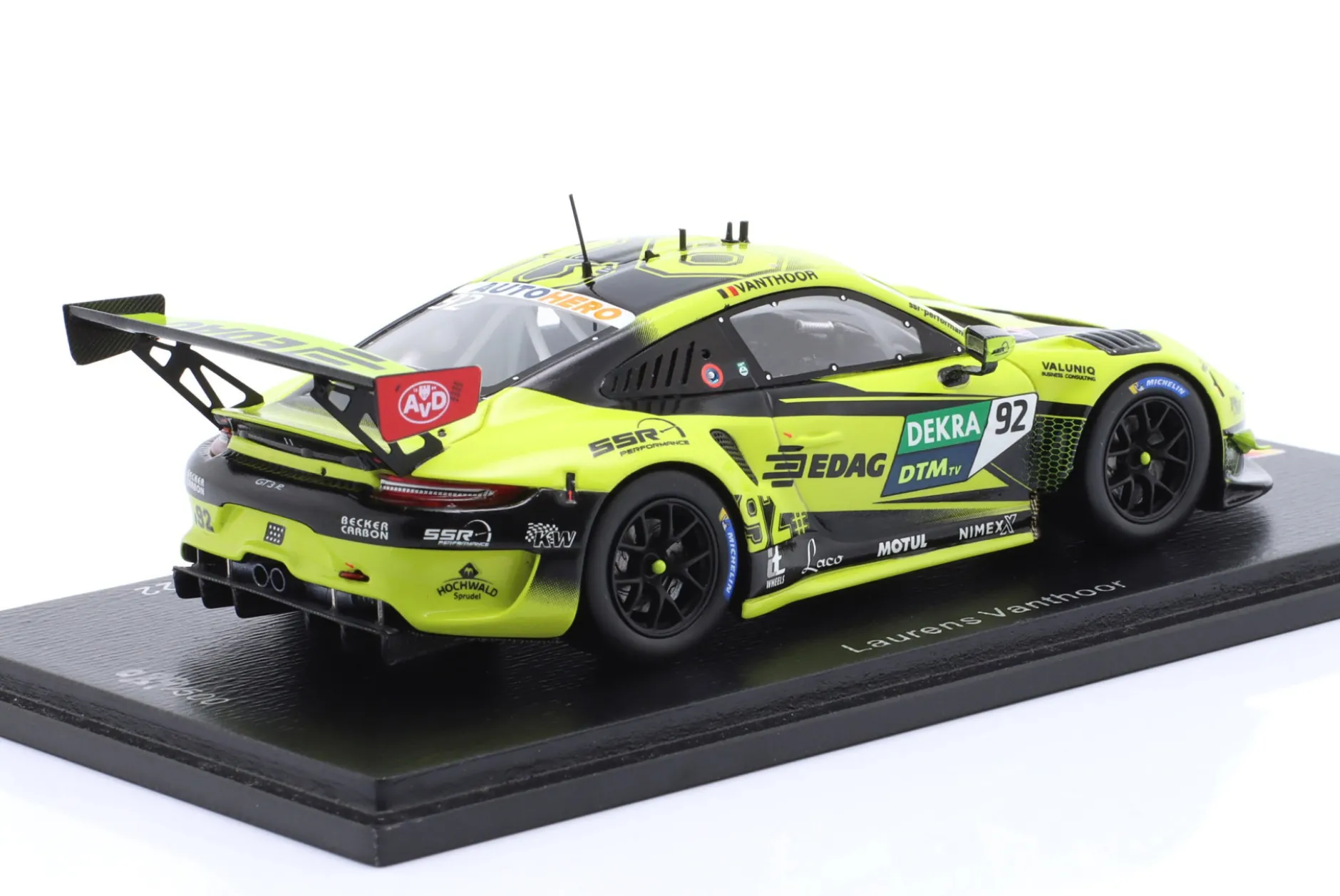 Porsche 911 GT3 R #92 DTM 2022 Laurens Vanthoor 1:43 Spark