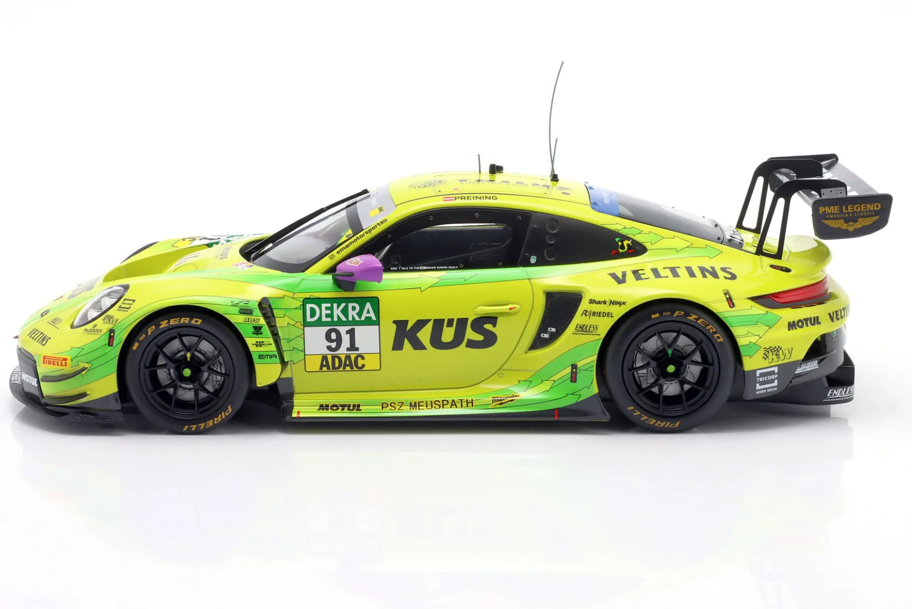 Porsche 911 GT3 R #91 DTM 2025 Thomas Preining Manthey Grello 1:18 Ixo